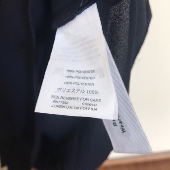 JCrew Navy Shell - Picture 4 of 4